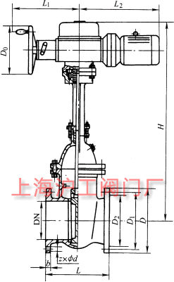 Z941T��Z941W��Z941H �� PN10��PN16 �F��늄�(d��ng)Шʽ�l�y��Ҫ���μ��Y(ji��)��(g��u)�ߴ�ʾ��D